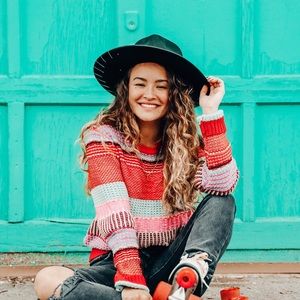 Anthropology inspired sweater